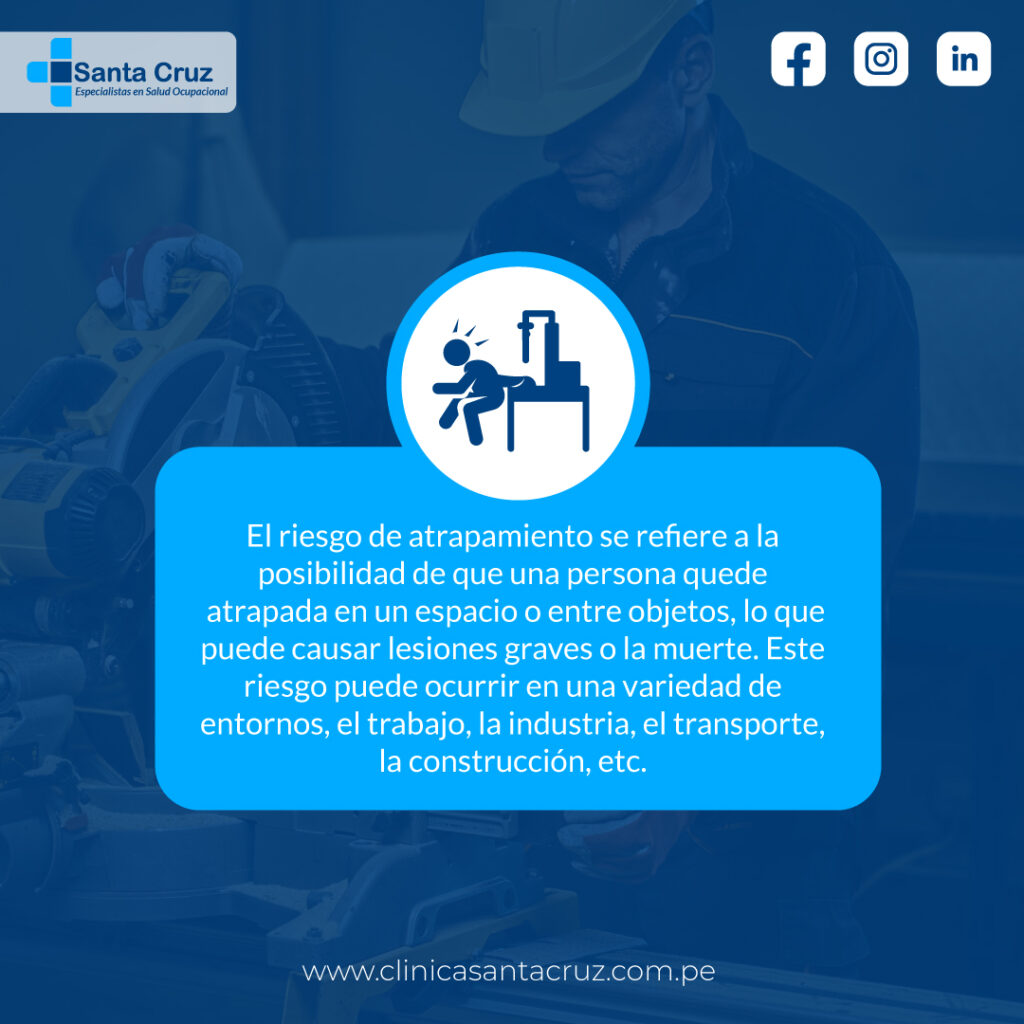 riesgo de atrapamiento