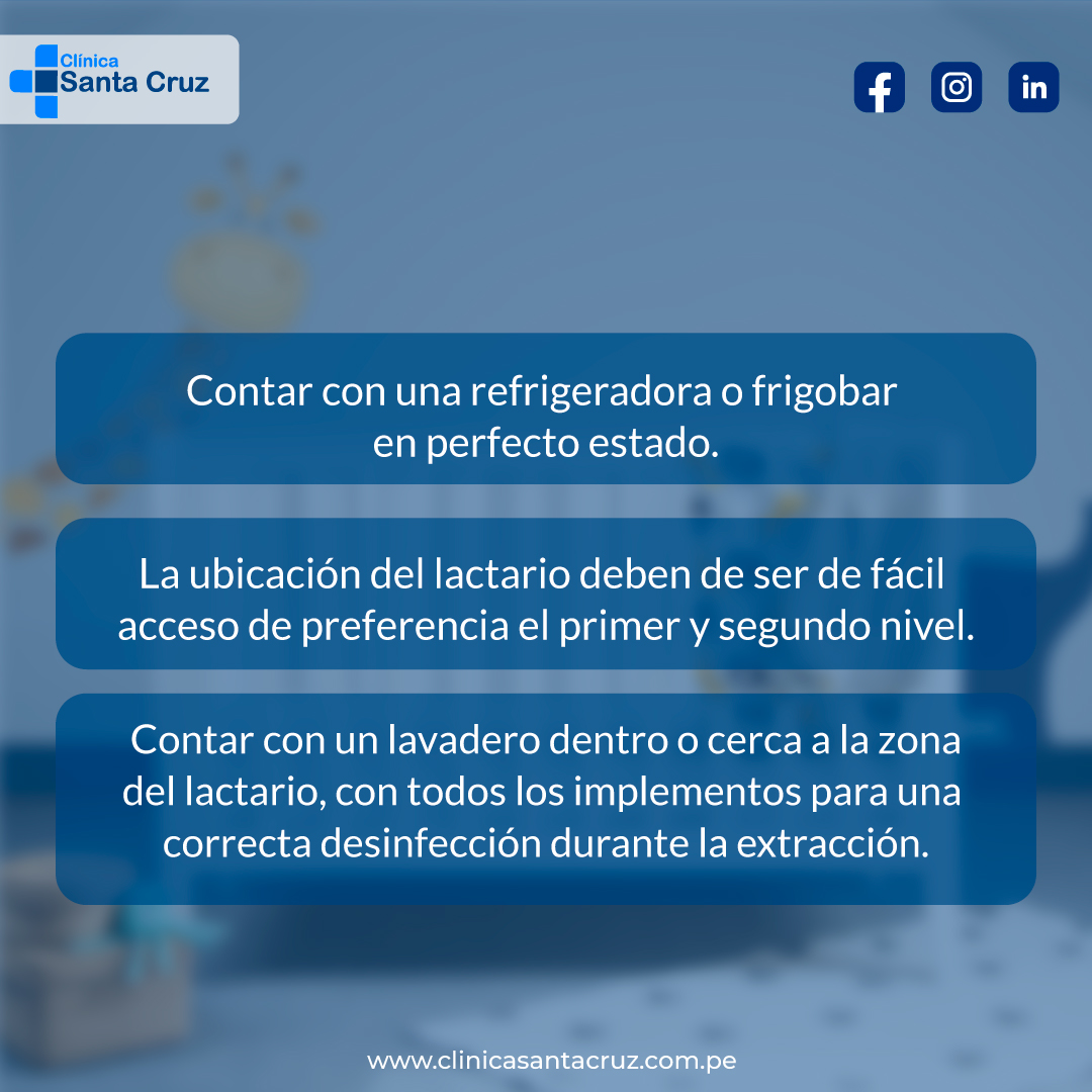 Lactarios en el centro de trabajo