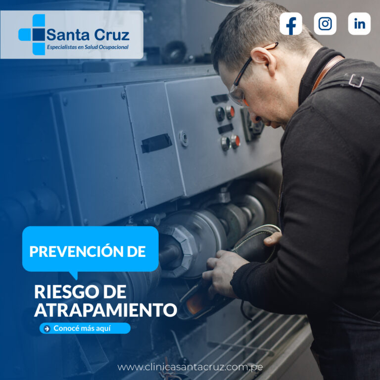 riesgo de atrapamiento