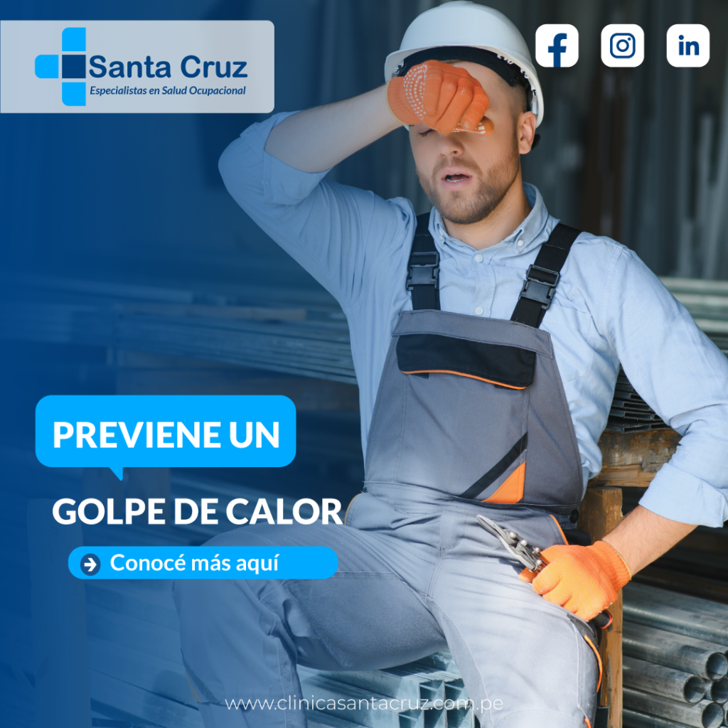 Golpe de calor en trabajos de exteriores