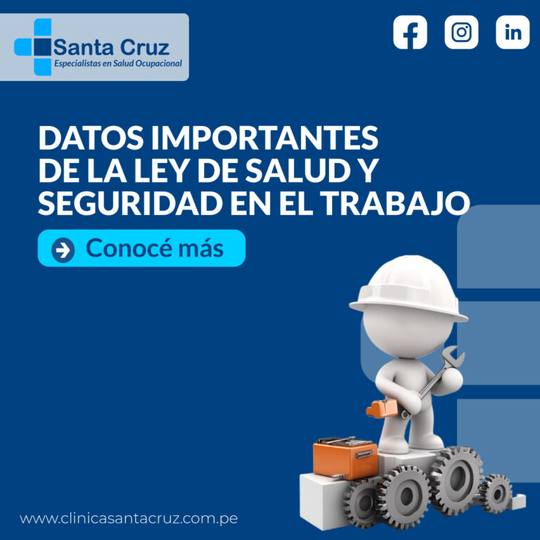 Ley de seguridad y Salud en el Trabajo